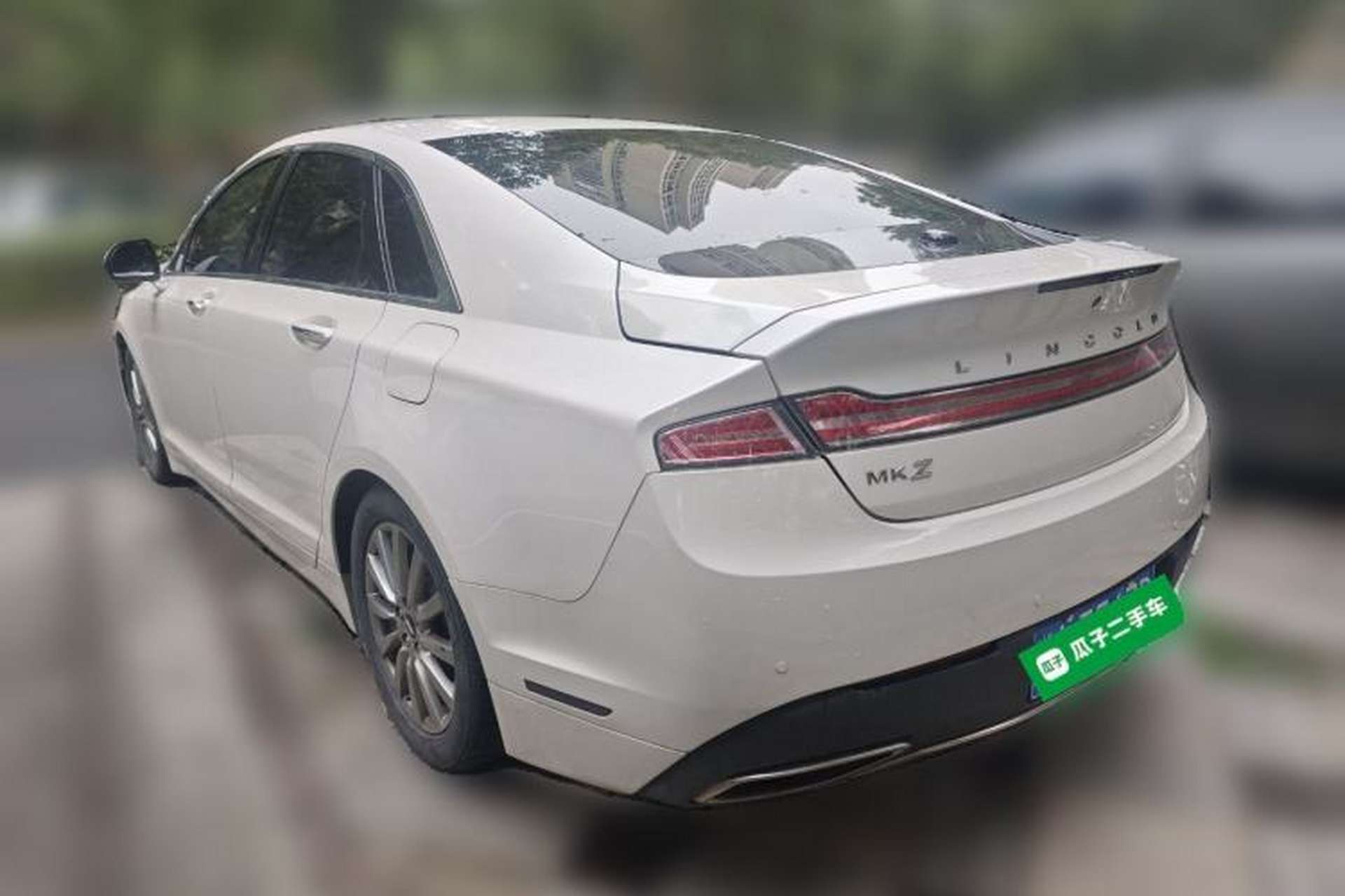 Used Lincoln MKZ 2019 2.0T Luxury Edition China VI Rear Left 45 Deg
