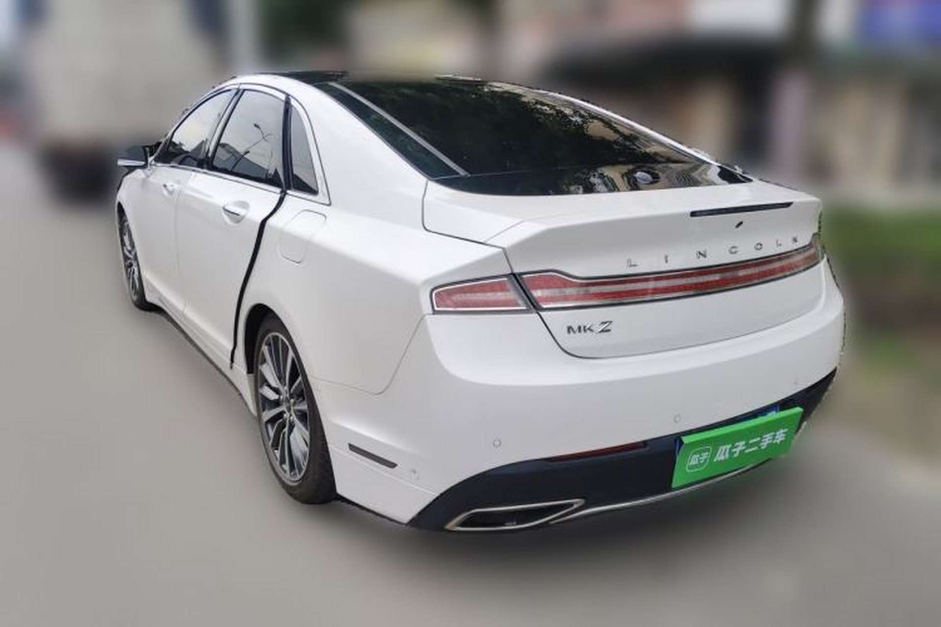Used Lincoln MKZ 2019 2.0T Luxury Edition China VI Standard Rear Left 45 Deg