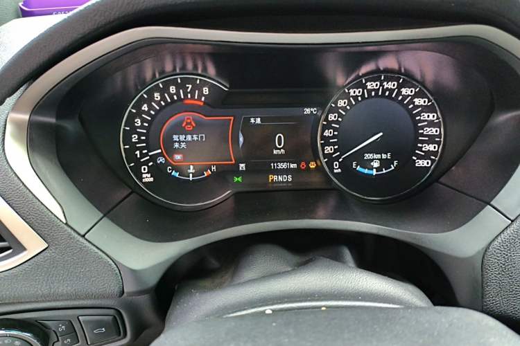 Used Lincoln MKZ 2020 2.0T Deluxe Edition Odometer Close Up