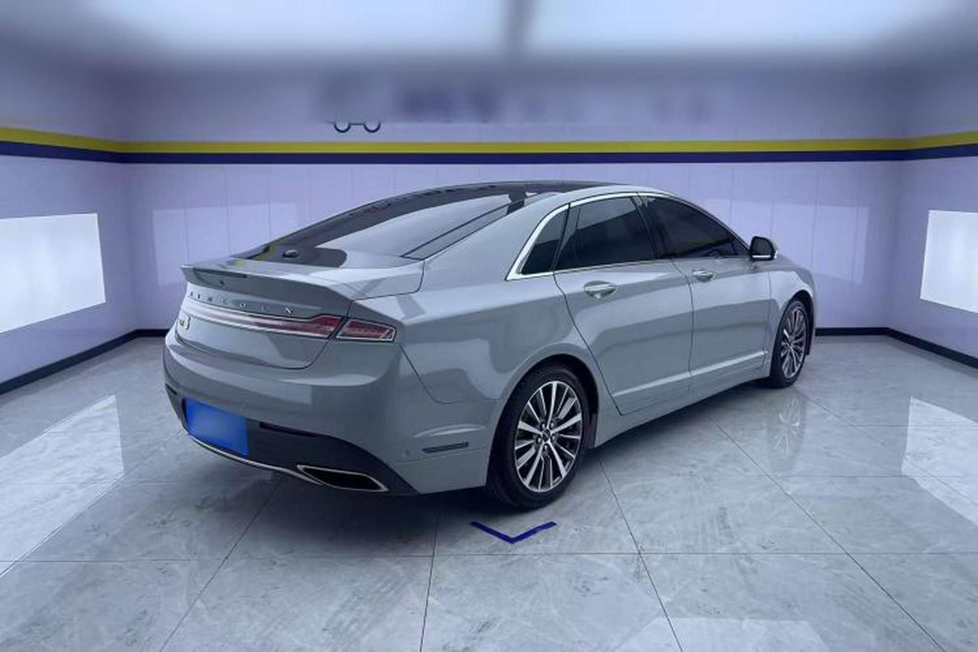 Used Lincoln MKZ 2020 2.0T Luxury Edition Rear Right 45 Deg
