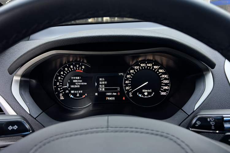 Used Lincoln MKZ 2020 2.0T Deluxe Edition Odometer Close Up