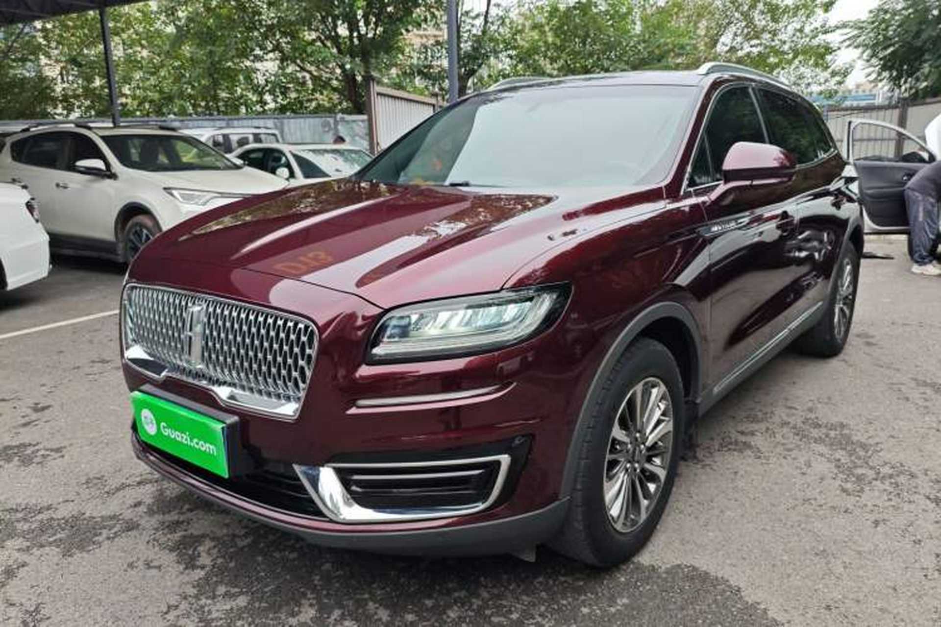 Used Lincoln Nautilus 2019 2.0T Two-Wheel Drive Luxury Edition China VI Standard Front Left 45 Deg