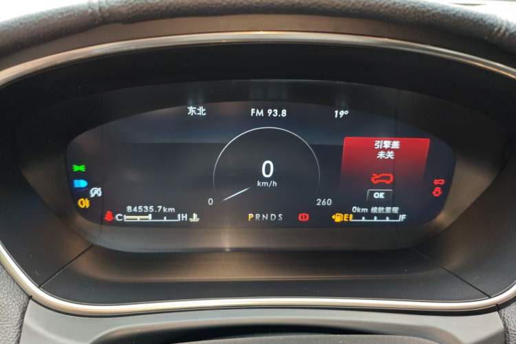 Used Lincoln Nautilus 2019 2.0T Two-Wheel Drive Luxury Edition China VI Standard Instrument Cluster