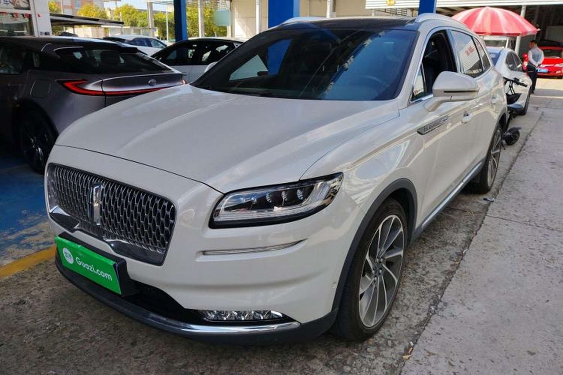 Used Lincoln Nautilus 2021 2.0T Four-Wheel Drive Luxury Edition Front Left 45 Deg