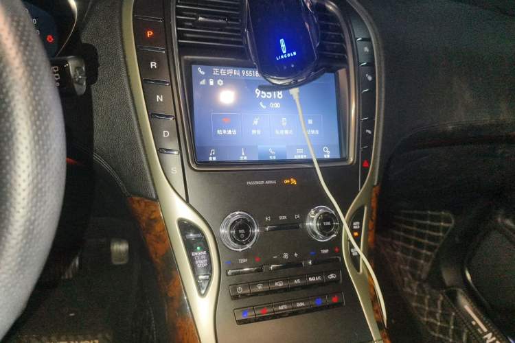 Used Lincoln Nautilus 2019 2.0T Four-Wheel Drive Zunya Edition China VI Standard Audio And AC Panel