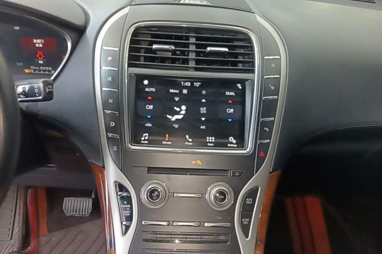 Used Lincoln Nautilus 2019 2.0T Four-Wheel Drive Zunya Edition China VI Standard Audio And AC Panel