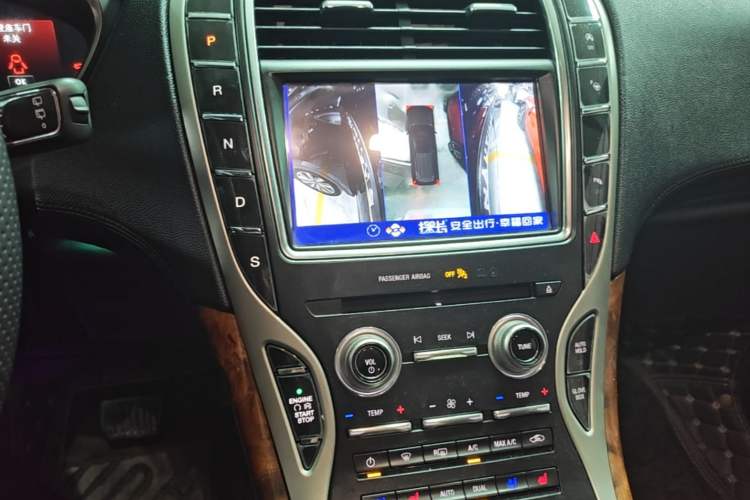Used Lincoln Nautilus 2019 2.0T Four-Wheel Drive Zunya Edition China VI Standard Audio And AC Panel