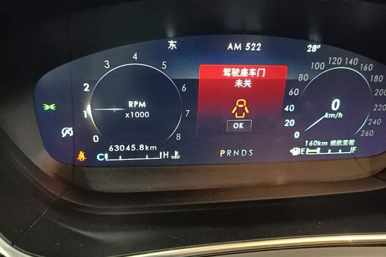 Used Lincoln Nautilus 2019 2.0T Two-Wheel Drive Luxury Edition China VI Standard Instrument Cluster