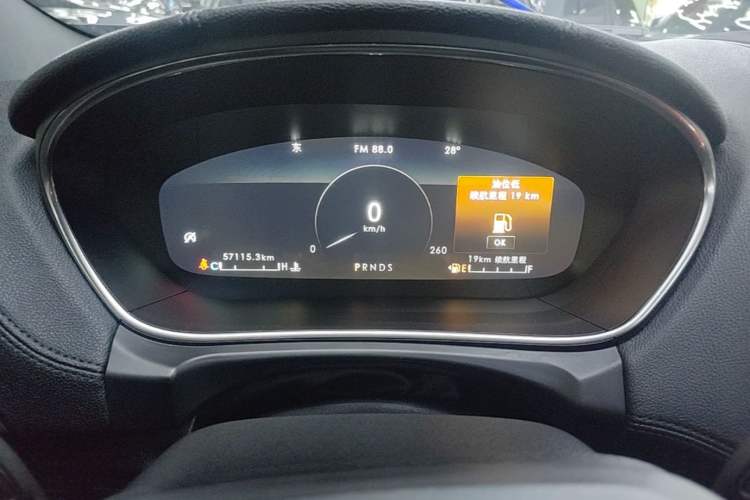 Used Lincoln Nautilus 2019 2.0T Two-Wheel Drive Luxury Edition China VI Standard Instrument Cluster
