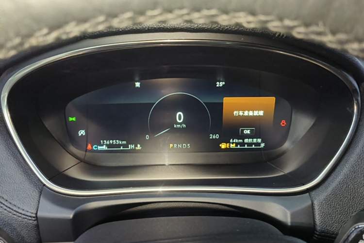 Used Lincoln Nautilus 2019 2.0T Two-Wheel Drive Zunyue Version China VI Standard Instrument Cluster