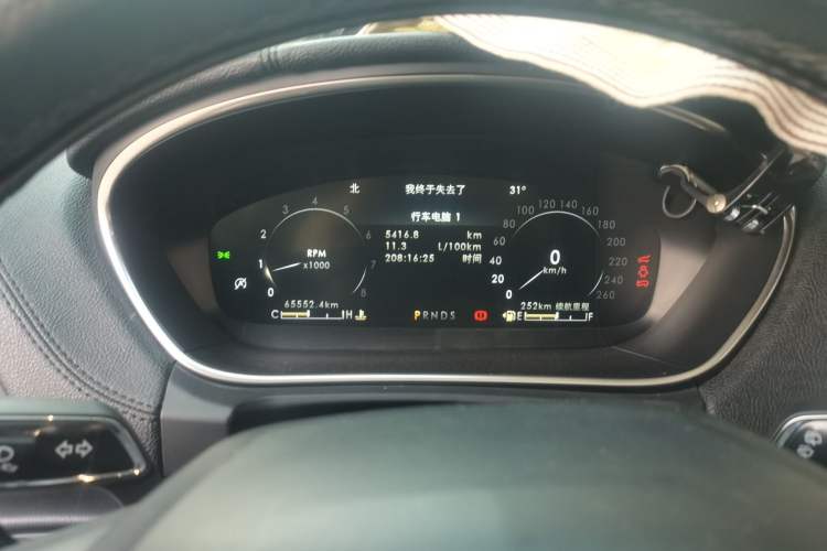 Used Lincoln Nautilus 2019 2.0T Two-Wheel Drive Luxury Edition China VI Standard Instrument Cluster