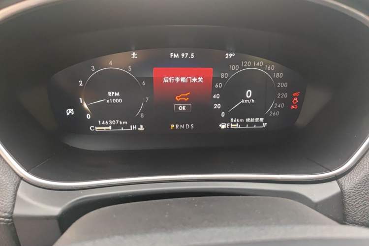 Used Lincoln Nautilus 2019 2.0T Two-Wheel Drive Luxury Edition China VI Standard Instrument Cluster