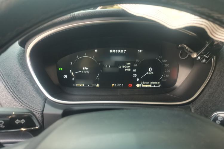 Used Lincoln Nautilus 2019 2.0T Two-Wheel Drive Luxury Edition China VI Standard Instrument Cluster
