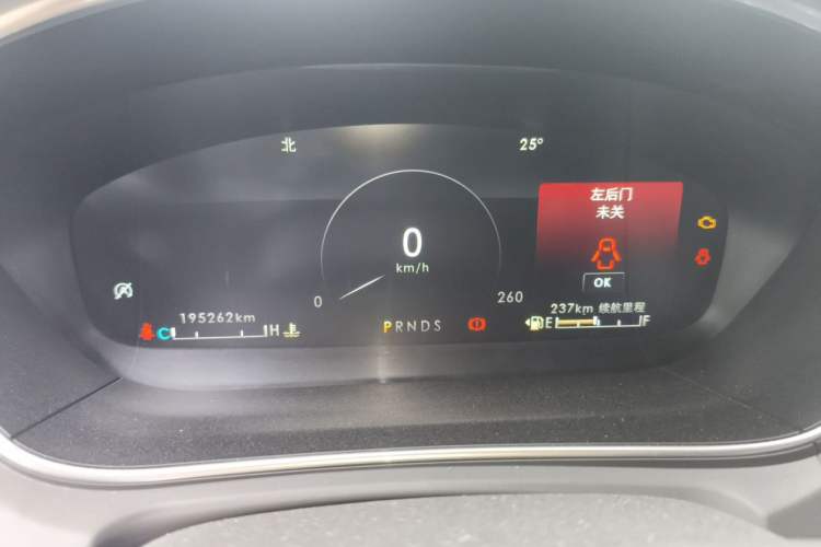 Used Lincoln Nautilus 2019 2.0T Two-Wheel Drive Luxury Edition China VI Standard Instrument Cluster