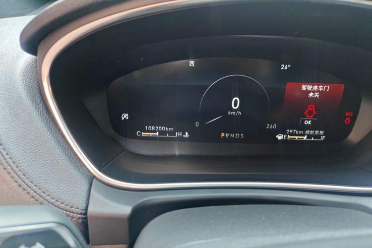 Used Lincoln Nautilus 2019 2.0T Two-Wheel Drive Luxury Edition China VI Standard Odometer Close Up