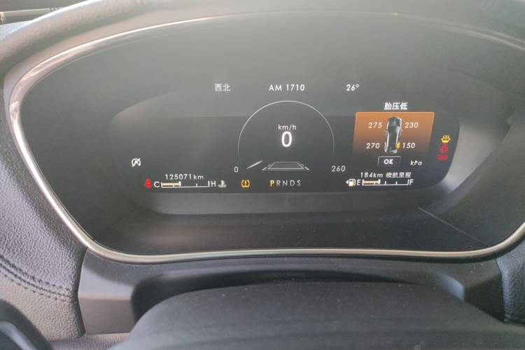 Used Lincoln Nautilus 2019 2.7T Four-Wheel Drive Prestige Edition China VI Standard Odometer Close Up