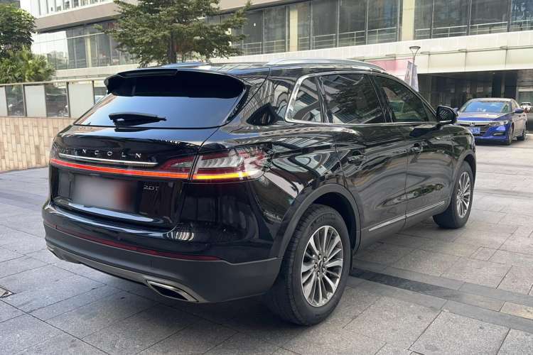 Used Lincoln Nautilus 2019 2.0T Two-Wheel Drive Luxury Edition China VI Standard Rear Right 45 Deg
