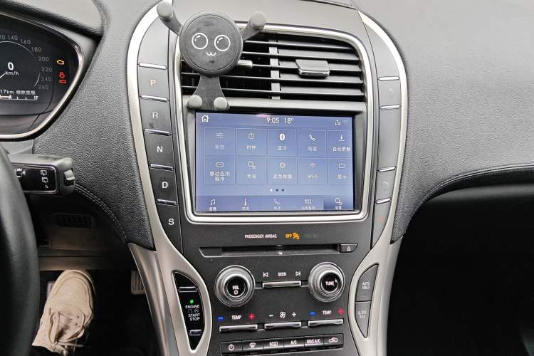 Used Lincoln Nautilus 2019 2.0T Two-Wheel Drive Luxury Edition China V Standard Audio And AC Panel