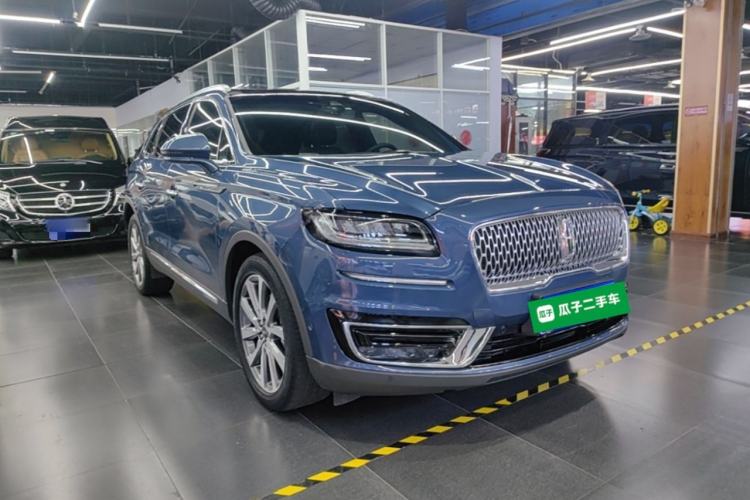 Used Lincoln Nautilus 2019 2.0T Four-Wheel Drive Zunya Edition China VI Standard Front Right 45 Deg