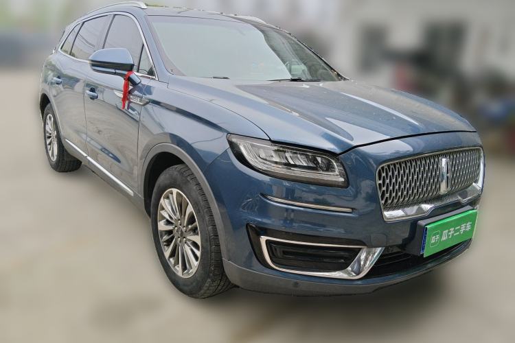 Used Lincoln Nautilus 2019 2.0T Two-Wheel Drive Luxury Edition China V Standard Front Right 45 Deg