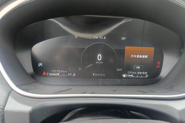 Used Lincoln Nautilus 2019 2.7T Four-Wheel Drive Prestige Edition China VI Standard Instrument Cluster