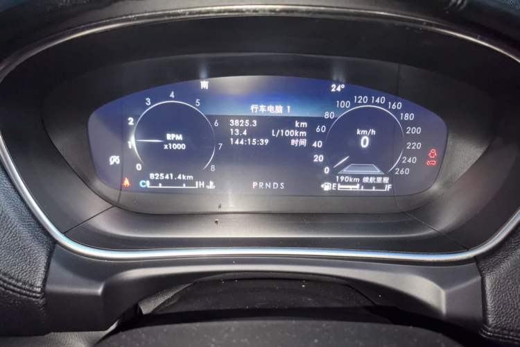 Used Lincoln Nautilus 2019 2.7T Four-Wheel Drive Prestige Edition China VI Standard Instrument Cluster
