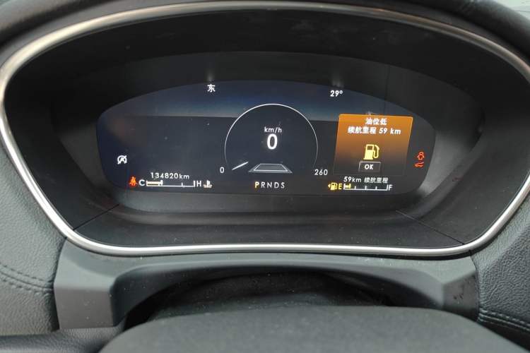 Used Lincoln Nautilus 2019 2.7T Four-Wheel Drive Prestige Edition China VI Standard Instrument Cluster