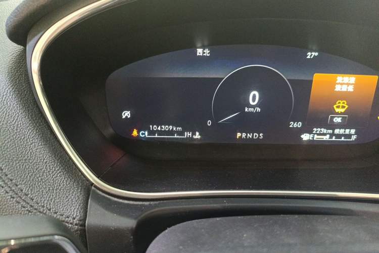 Used Lincoln Nautilus 2019 2.0T Two-Wheel Drive Luxury Edition China VI Standard Odometer Close Up