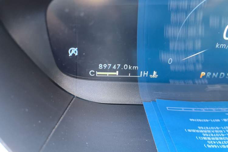 Used Lincoln Nautilus 2019 2.0T Two-Wheel Drive Zunyue Version China VI Standard Odometer Close Up
