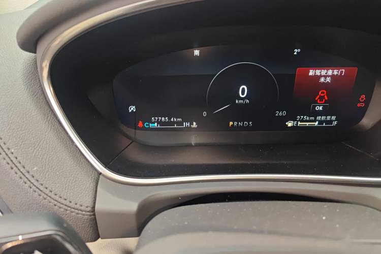 Used Lincoln Nautilus 2019 2.0T Two-Wheel Drive Luxury Edition China VI Standard Odometer Close Up