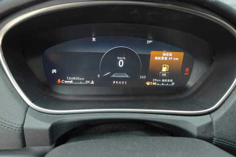 Used Lincoln Nautilus 2019 2.7T Four-Wheel Drive Prestige Edition China VI Standard Odometer Close Up