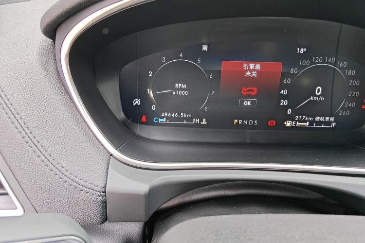 Used Lincoln Nautilus 2019 2.0T Two-Wheel Drive Luxury Edition China V Standard Odometer Close Up