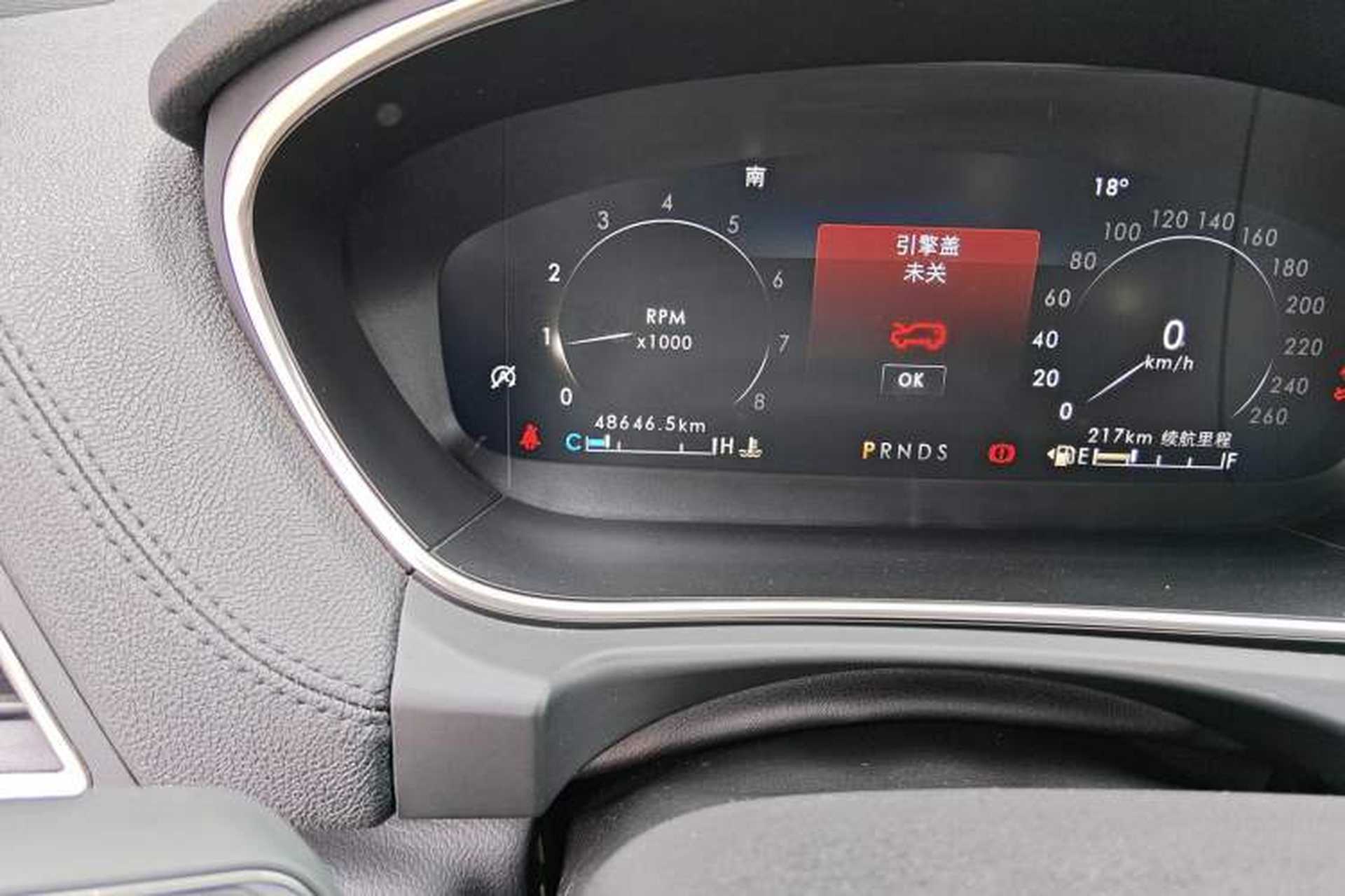 Used Lincoln Nautilus 2019 2.0T Two-Wheel Drive Luxury Edition China V Standard Odometer Close Up