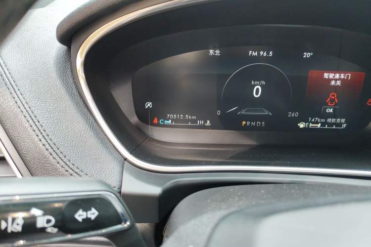 Used Lincoln Nautilus 2019 2.0T Four-Wheel Drive Zunya Edition China VI Standard Odometer Close Up