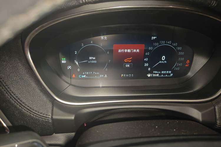 Used Lincoln Nautilus 2019 2.0T Four-Wheel Drive Zunya Edition China VI Standard Odometer Close Up
