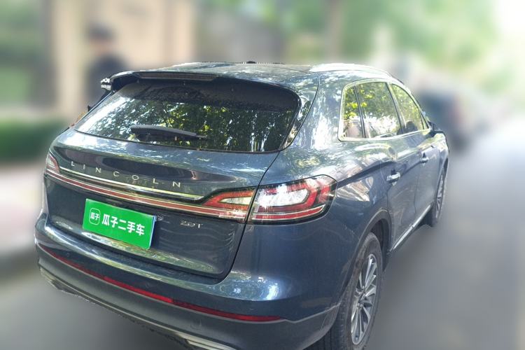 Used Lincoln Nautilus 2019 2.0T Two-Wheel Drive Luxury Edition China VI Standard Rear Right 45 Deg