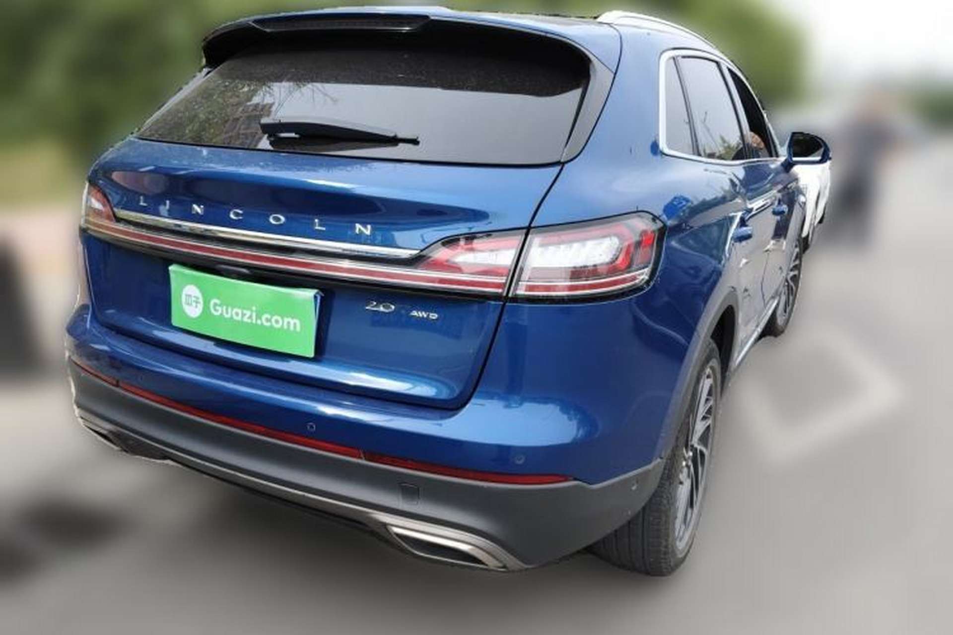 Used Lincoln Nautilus 2019 2.0T Four-Wheel Drive Zunya Edition China VI Standard Rear Right 45 Deg