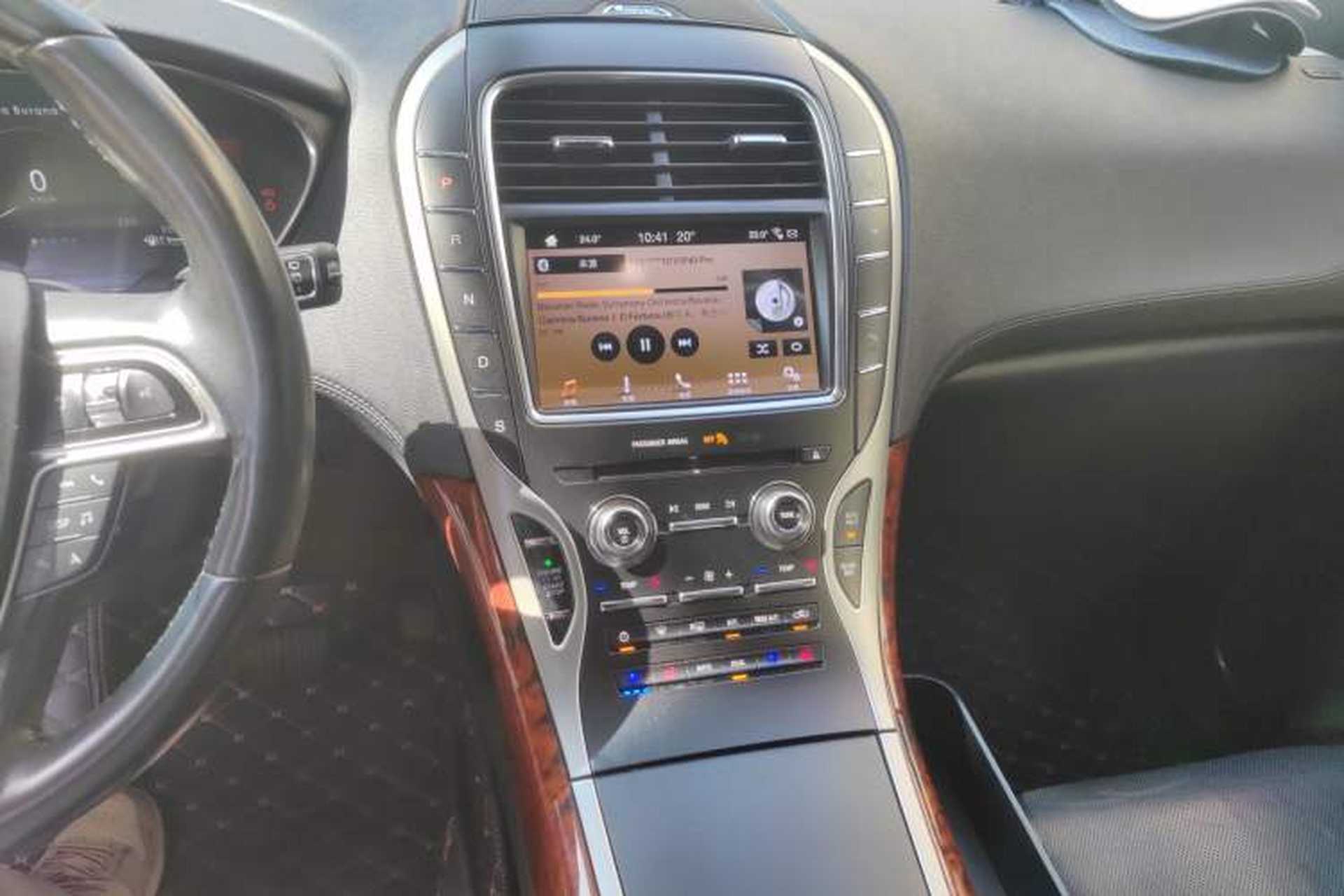 Used Lincoln Nautilus 2019 2.0T Four-Wheel Drive Zunya Edition China VI Standard Audio And AC Panel