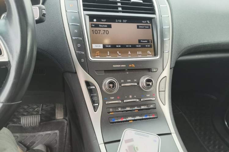 Used Lincoln Nautilus 2019 2.7T Four-Wheel Drive Prestige Edition China VI Standard Audio And AC Panel