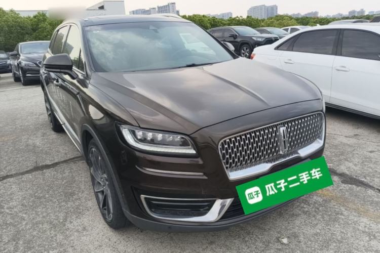Used Lincoln Nautilus 2019 2.7T Four-Wheel Drive Prestige Edition China VI Standard Front Right 45 Deg
