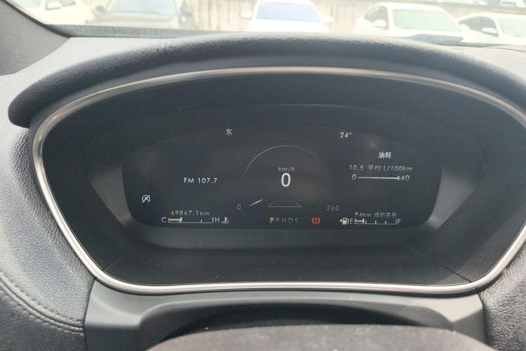Used Lincoln Nautilus 2019 2.7T Four-Wheel Drive Prestige Edition China VI Standard Instrument Cluster