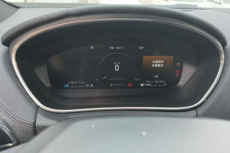Used Lincoln Nautilus 2019 2.7T Four-Wheel Drive Prestige Edition China VI Standard Instrument Cluster