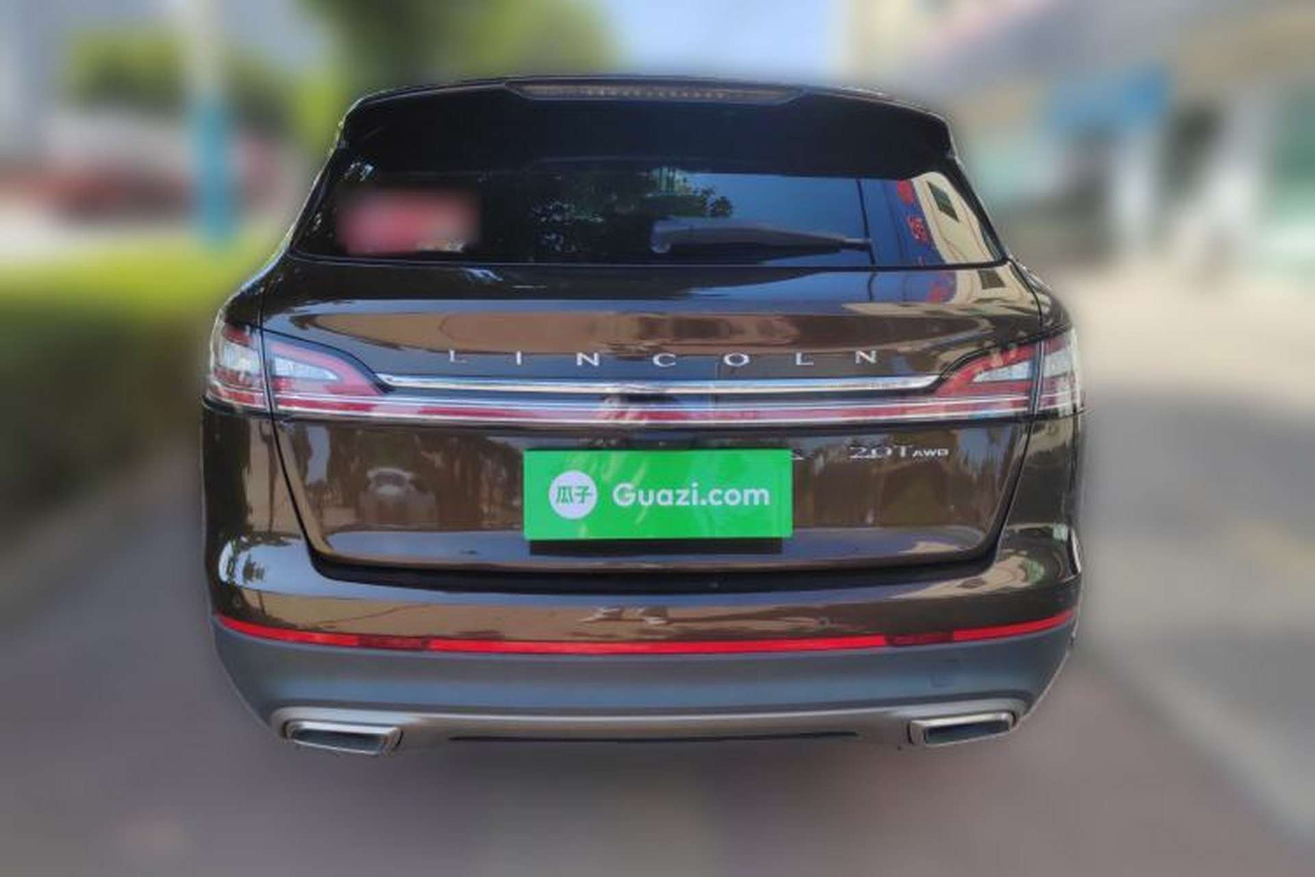 Used Lincoln Nautilus 2019 2.0T Four-Wheel Drive Zunya Edition China VI Standard Rear