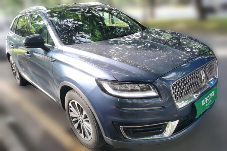 Used Lincoln Nautilus 2019 2.0T Two-Wheel Drive Luxury Edition China VI Standard Front Right 45 Deg
