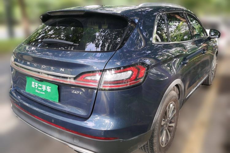 Used Lincoln Nautilus 2019 2.0T Two-Wheel Drive Luxury Edition China VI Standard Rear Right 45 Deg