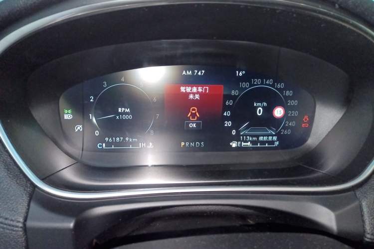 Used Lincoln Nautilus 2019 2.7T Four-Wheel Drive Prestige Edition China VI Standard Instrument Cluster