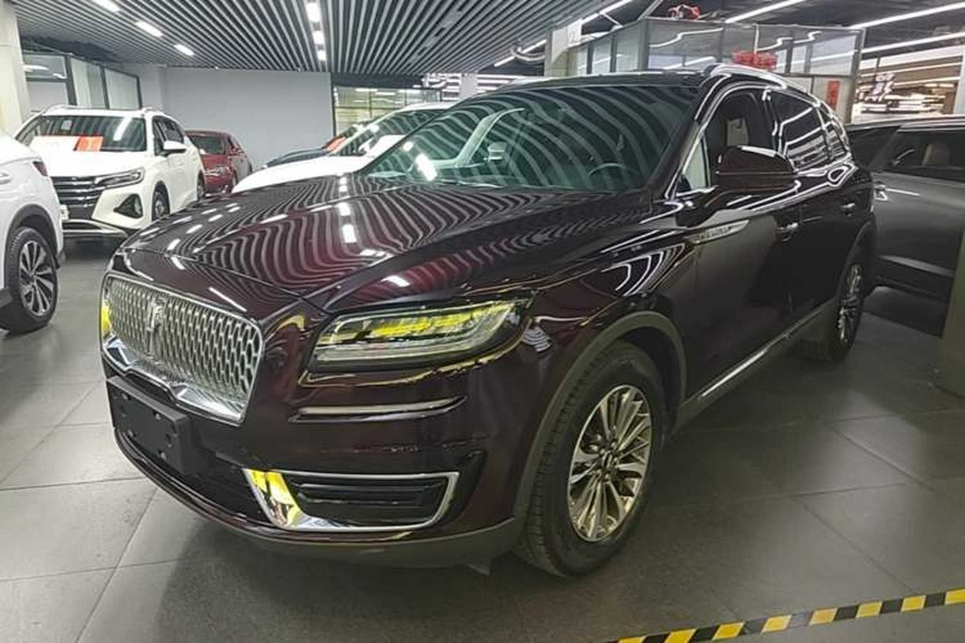 Used Lincoln Nautilus 2019 2.0T Two-Wheel Drive Luxury Edition China VI Standard Front Left 45 Deg
