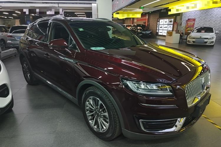 Used Lincoln Nautilus 2019 2.0T Two-Wheel Drive Luxury Edition China VI Standard Front Right 45 Deg