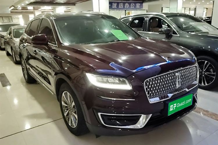 Used Lincoln Nautilus 2019 2.0T Two-Wheel Drive Luxury Edition China VI Standard Front Right 45 Deg
