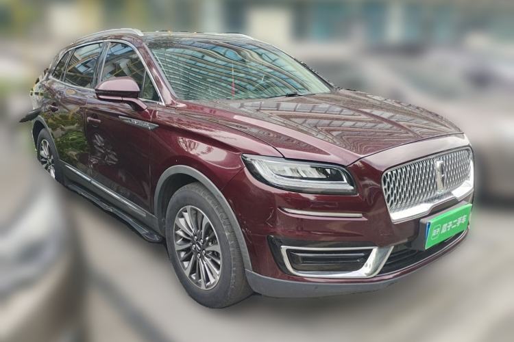 Used Lincoln Nautilus 2019 2.0T Two-Wheel Drive Luxury Edition China VI Standard Front Right 45 Deg